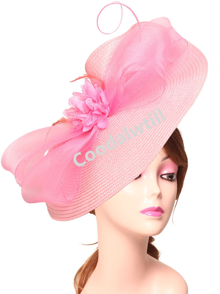 Women'S Fashion Kentucky Derby - Elegante Tea Party Fascinator Portapillole Kentucky