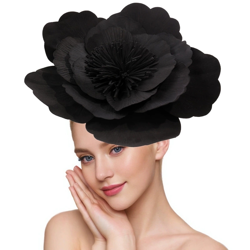 Women'S Fashion Kentucky Derby - Copricapo floreale in EVA per donna