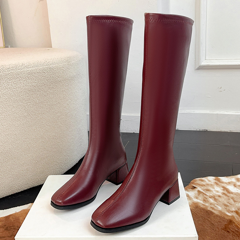 Women'S Fashion Knee High Boots - Stivali lunghi da donna: Offerta imperdibile