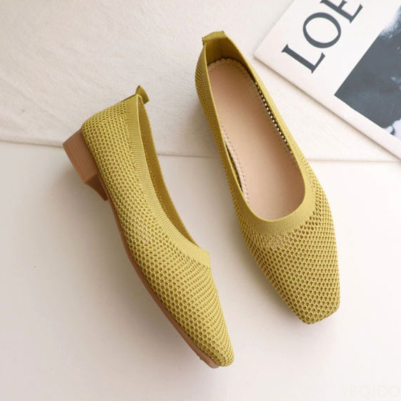 Women'S Fashion Shoes - Scarpe da donna con punta quadrata