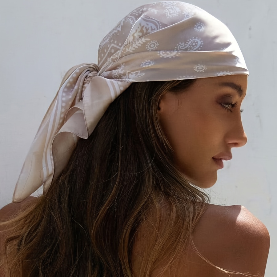 Women Fashion Necktie - Foulard Quadrato in Seta di Lusso