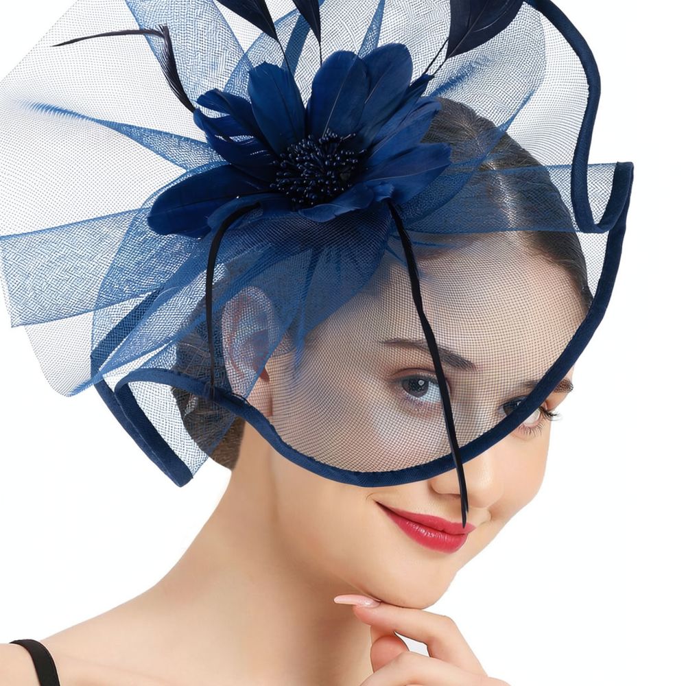 Women'S Fashion Kentucky Derby - Accessorio per capelli in rete e
