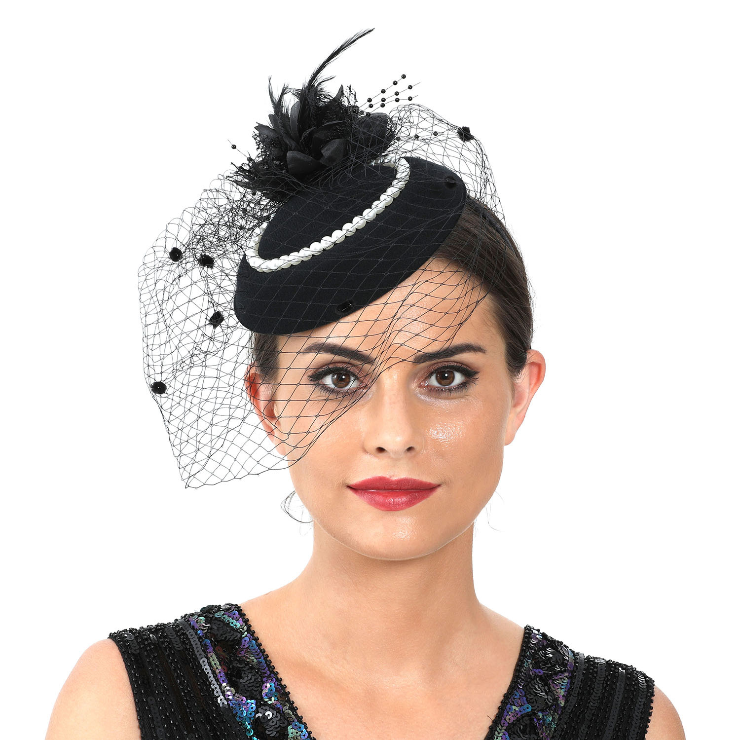 Women'S Fashion Kentucky Derby - Cappello da donna con fascinator in