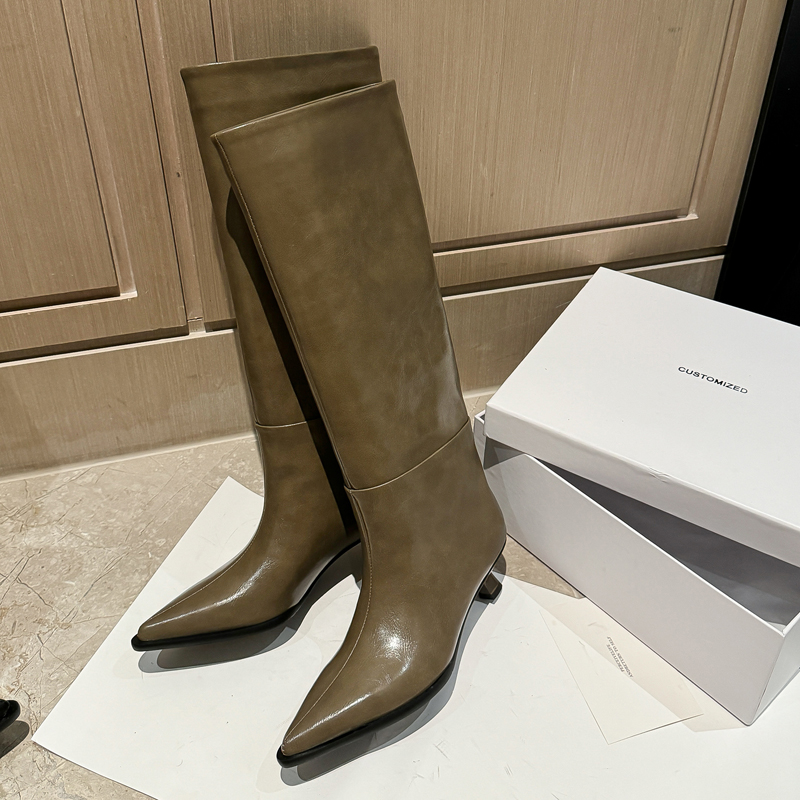 QUTAA Novità di moda Donna Sti - Women'S Fashion Knee High Boots recensione e prezzo