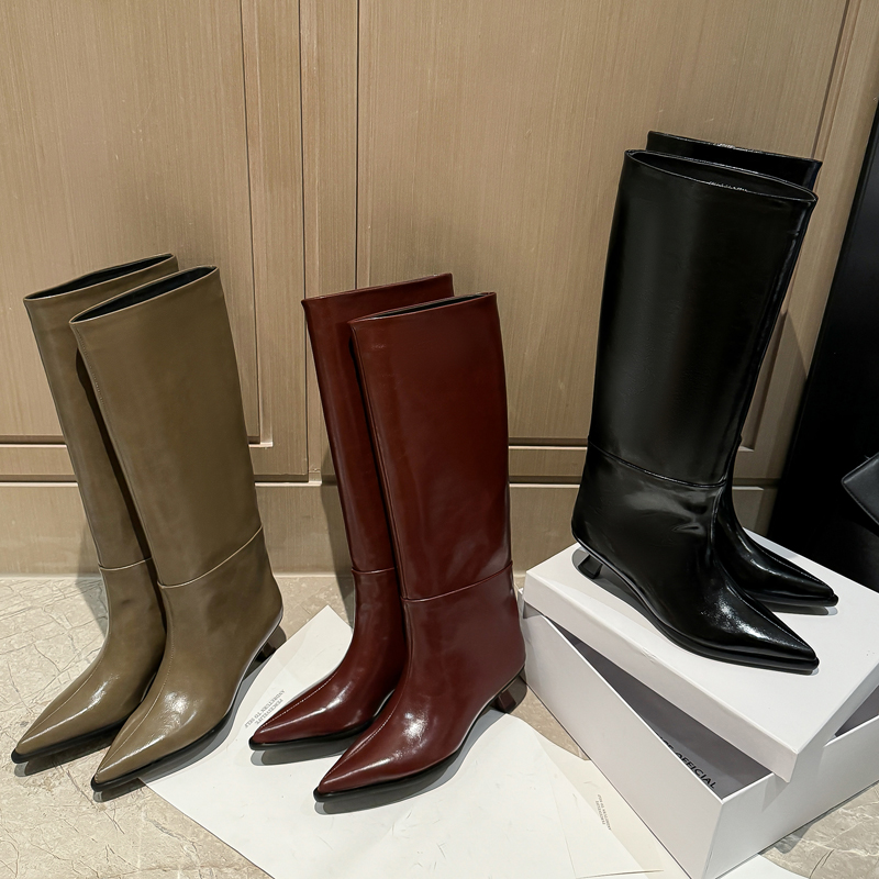 QUTAA Novità di moda Donna Sti - Women'S Fashion Knee High Boots recensione e prezzo