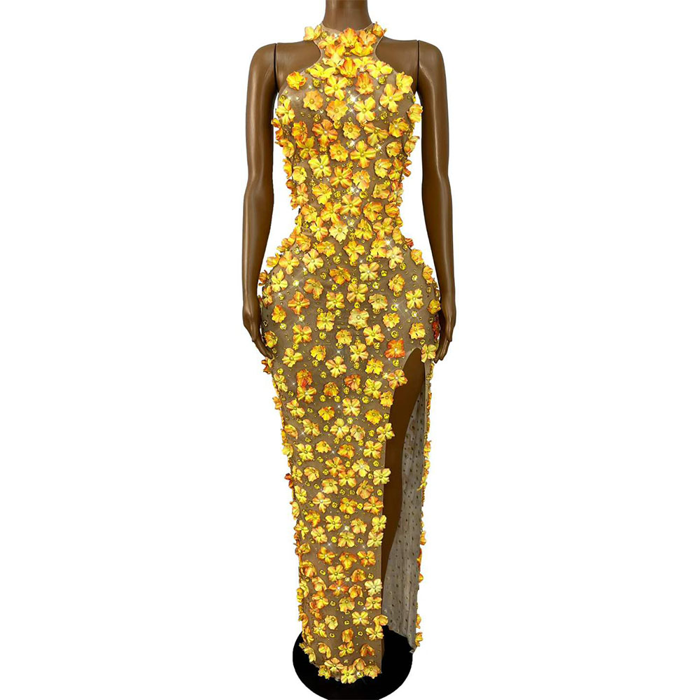 Abito da sera in rete con spac - Women Fashion Photoshoot recensione e prezzo