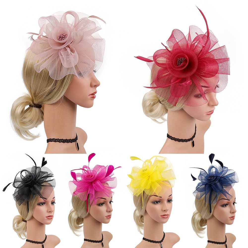 Piume nastro Fascinator cappel - Women'S Fashion Kentucky Derby recensione e prezzo