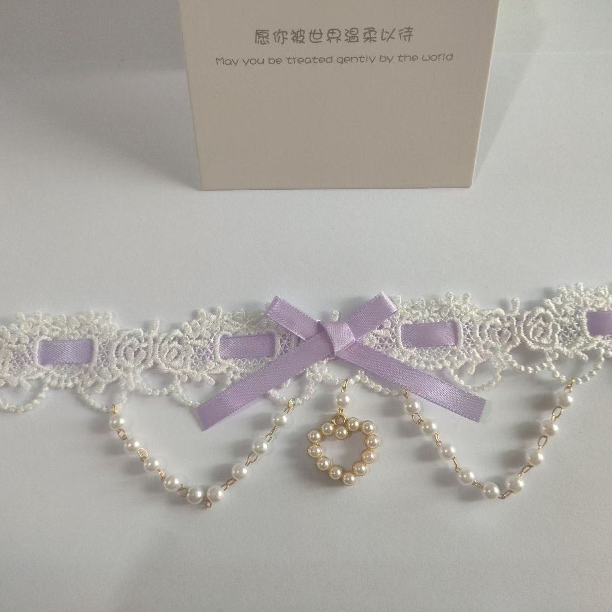 Collana Sweet Lolita con Perle - Women Fashion Photoshoot recensione e prezzo