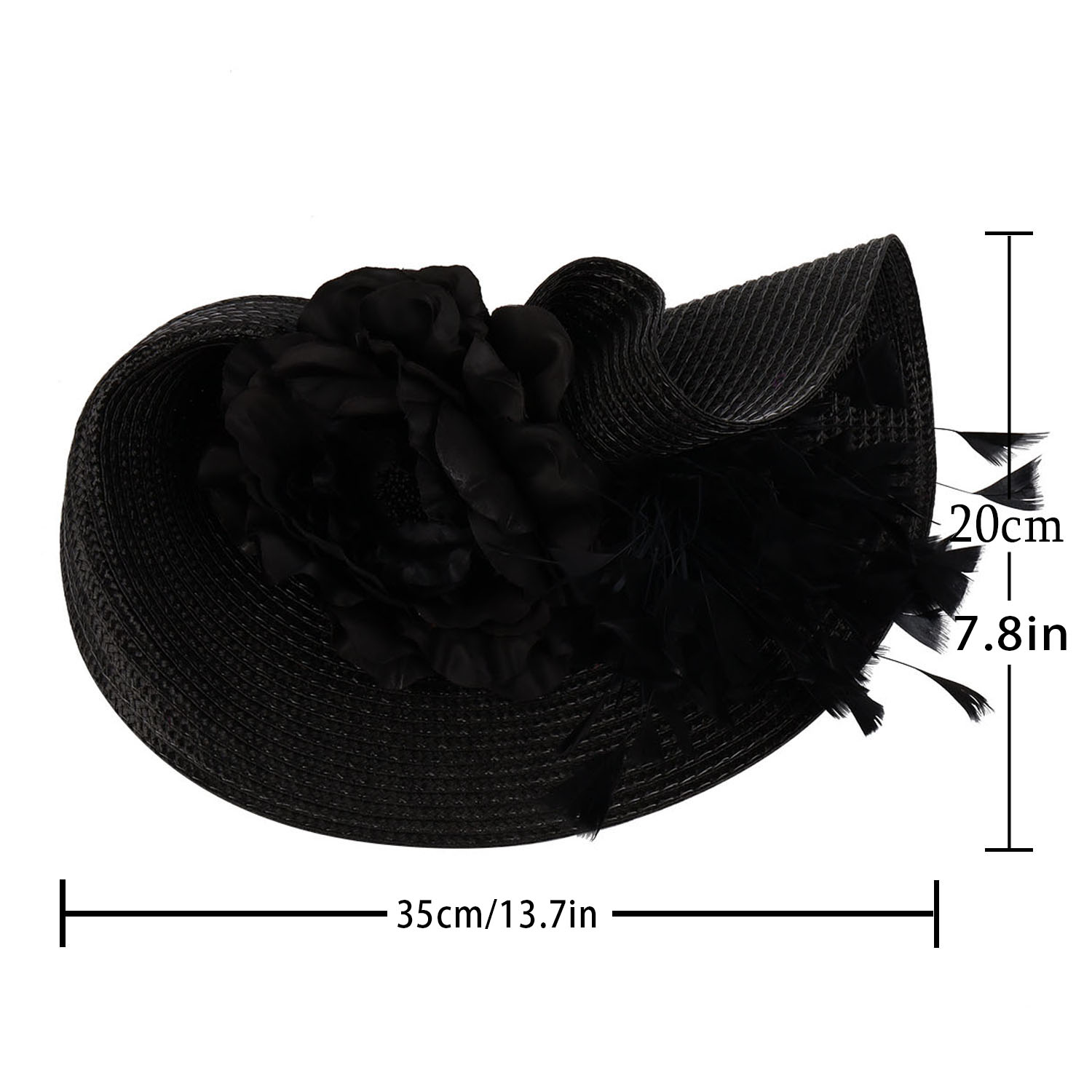 Cappello Fascinator in Paglia  - Women'S Fashion Kentucky Derby recensione e prezzo
