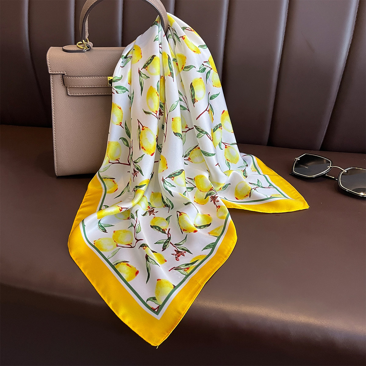 2025 Nuova Sciarpa di seta qua - Women Fashion Necktie recensione e prezzo