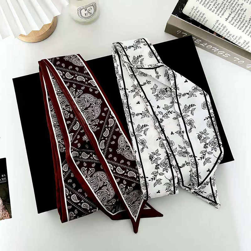 Sciarpa Lunga in Seta di Lusso - Women Fashion Necktie recensione e prezzo